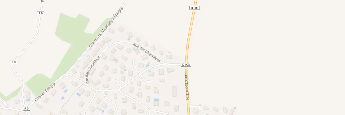 Plan du 21 Le Meix des Puits à Savigny-le-Sec