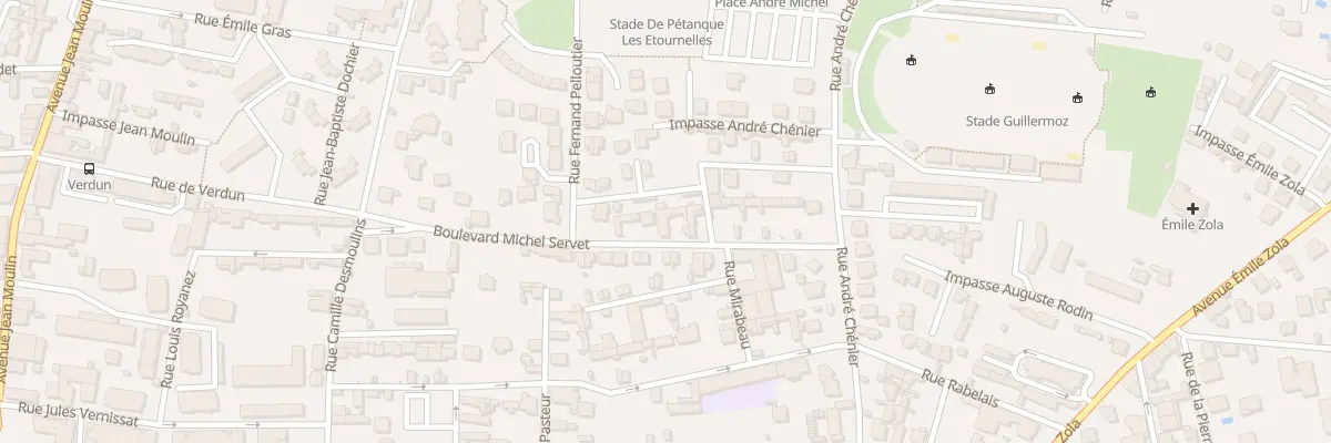 Plan du 18B Bd Michel Servet à Romans-sur-Isère