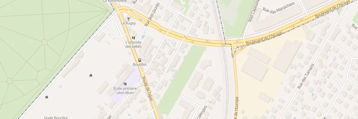 Plan du 10 Rue des Prés Fleuris à Longvic