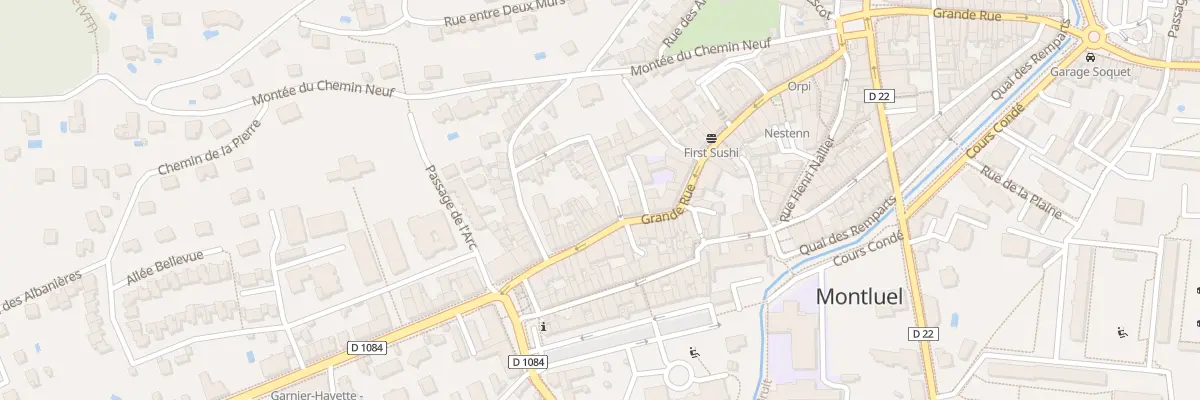 Plan du 396 Gr Grande Rue à Montluel