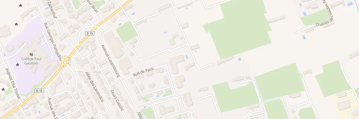 Plan du 19 Rue de Rome à Cavaillon