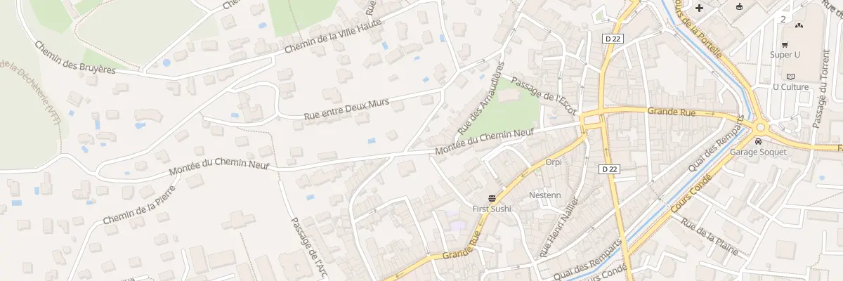 Plan du 188 Mte du Chemin Neuf à Montluel