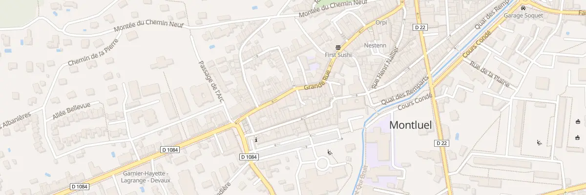 Plan du 389 Gr Grande Rue à Montluel