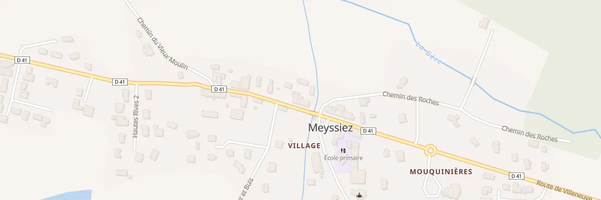 Plan du 5206 Village à Meyssiez