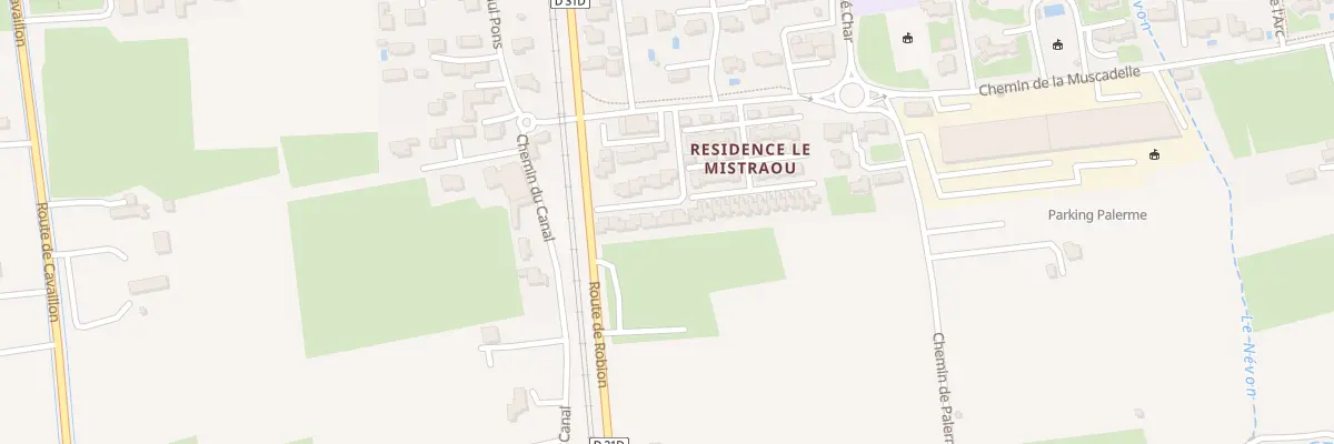 Plan du 90 Che de la Muscadelle à L’Isle-sur-la-Sorgue