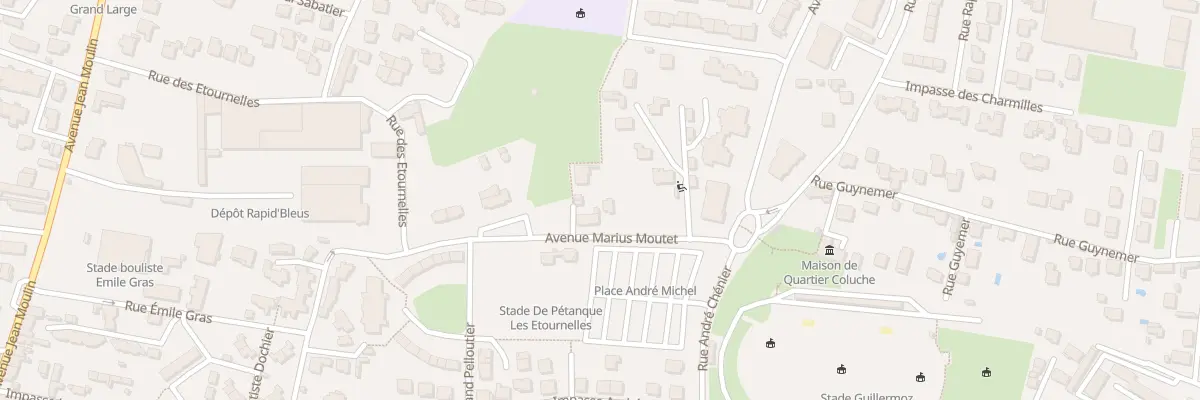 Plan du 12 Av Marius Moutet à Romans-sur-Isère
