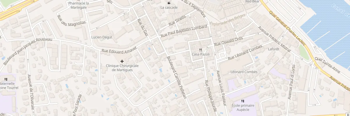 Plan du 19 Bd Camille Pelletan à Martigues
