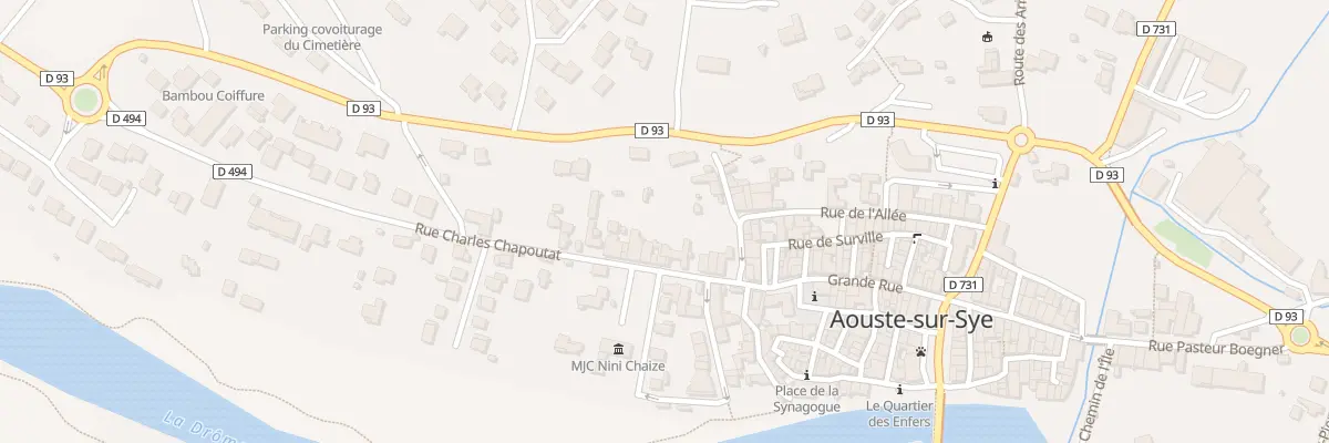 Plan du 43 Rue Charles Chapoutat à Aouste-sur-Sye