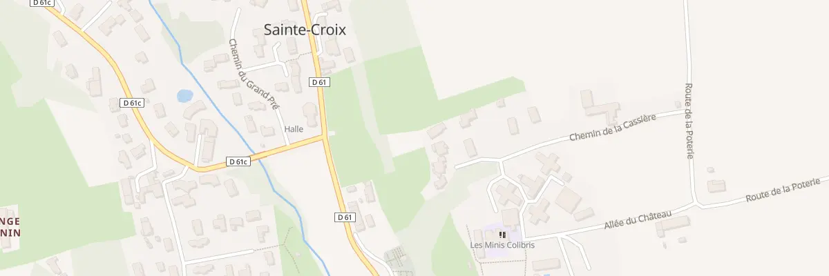Plan du 288 Che de la Cassiere à Sainte-Croix