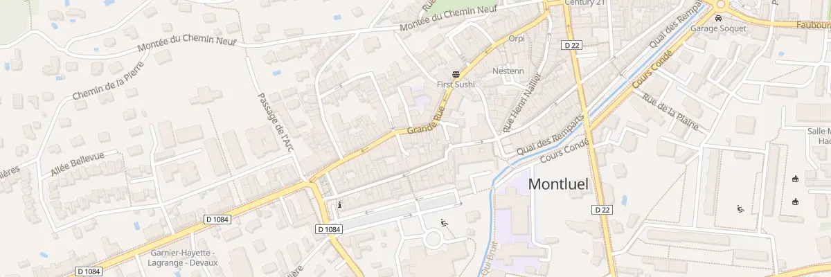 Plan du 361 Gr Grande Rue à Montluel