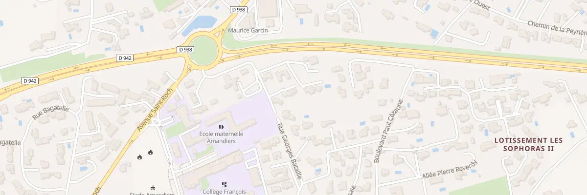 Plan du 984C Av Saint-Roch à Carpentras