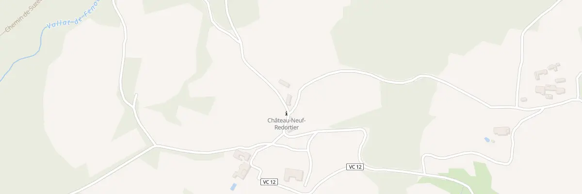 Plan du 5079 Hameau de Chateauneuf à Suzette