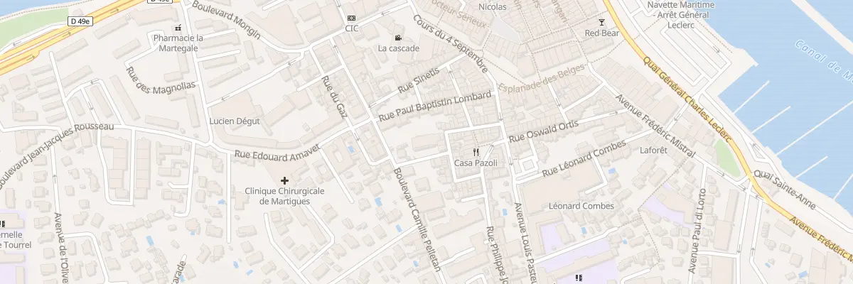 Plan du 9757 Rue Ange Flegier à Martigues