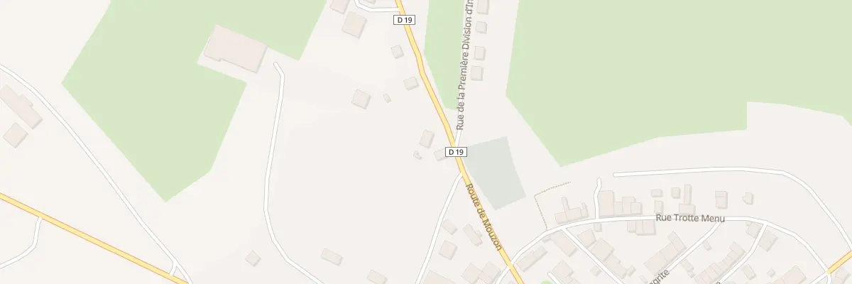 Plan du 8 Rte de Mouzon à Beaumont-en-Argonne