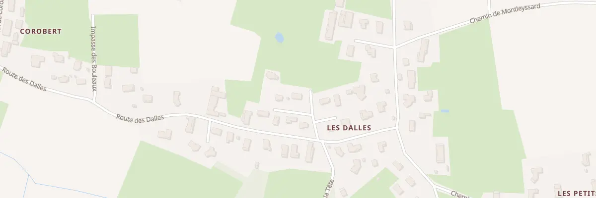 Plan du 34 Che des Boutons d’Or à Mézériat