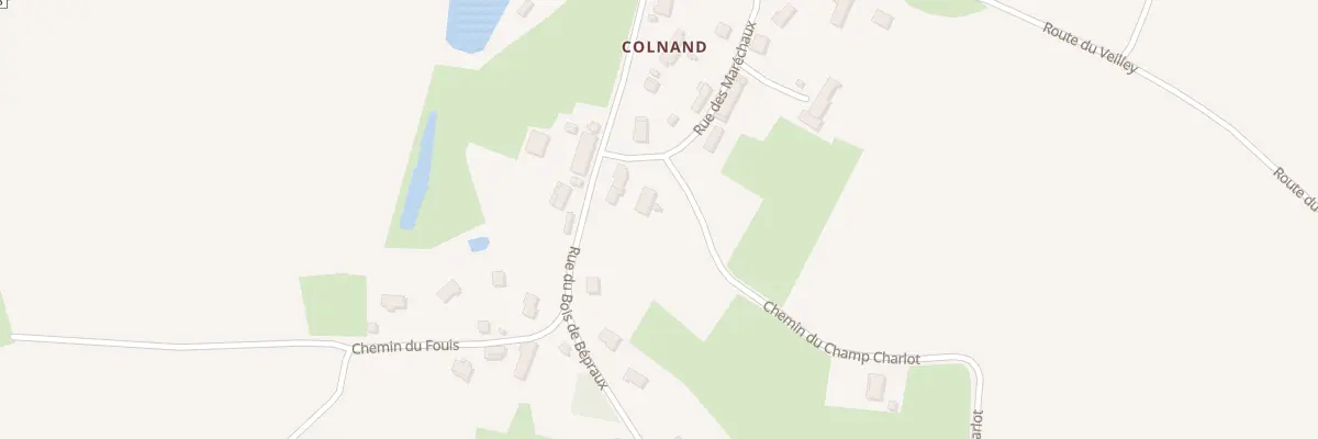 Plan du 9 Rue des Maréchaux à Saint-Martin-en-Bresse