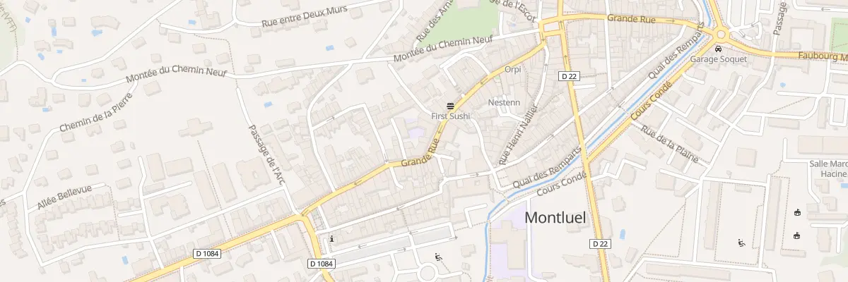 Plan du 326 Gr Grande Rue à Montluel