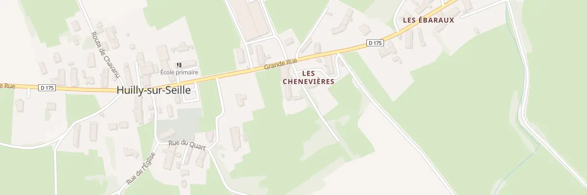 Plan du 30 Imp des Chenevieres à Huilly-sur-Seille