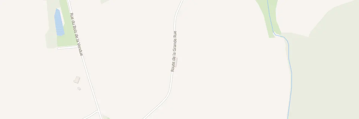 Plan du 85 Rte de la Grande Rue à Saint-Martin-en-Bresse