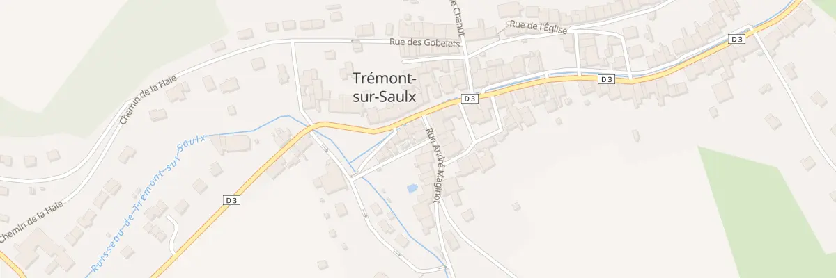 Plan du 2 Rue André Maginot à Trémont-sur-Saulx