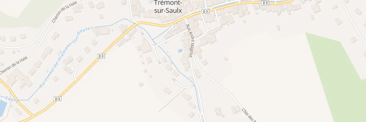 Plan du 14 Rue André Maginot à Trémont-sur-Saulx