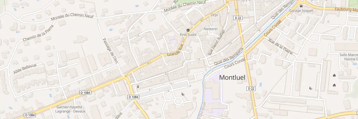 Plan du 345 Gr Grande Rue à Montluel