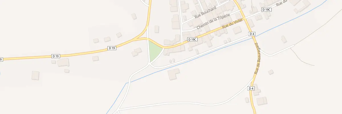 Plan du 34B Rue du Vivier à Beaumont-en-Argonne