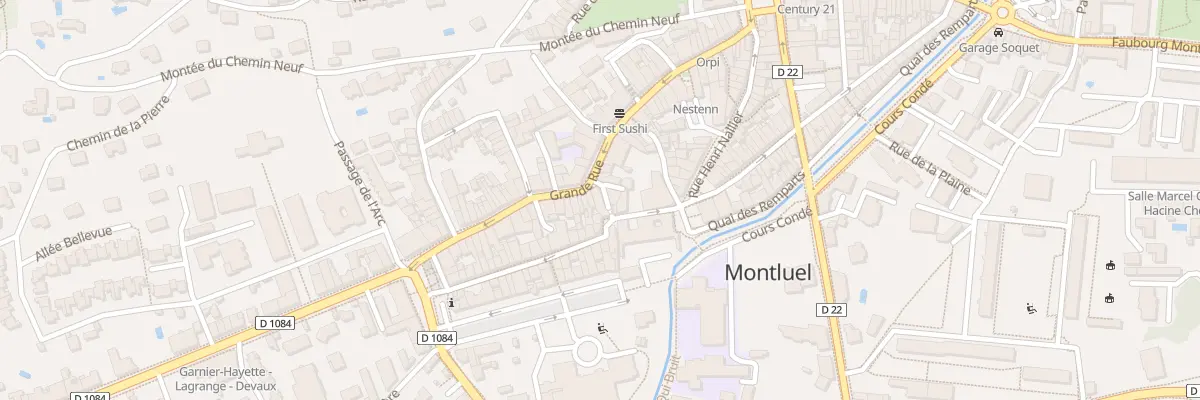 Plan du 335 Gr Grande Rue à Montluel