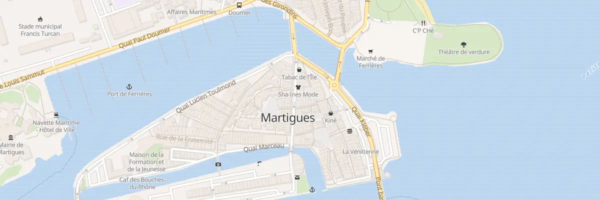 Plan du 26 Rue de la République à Martigues