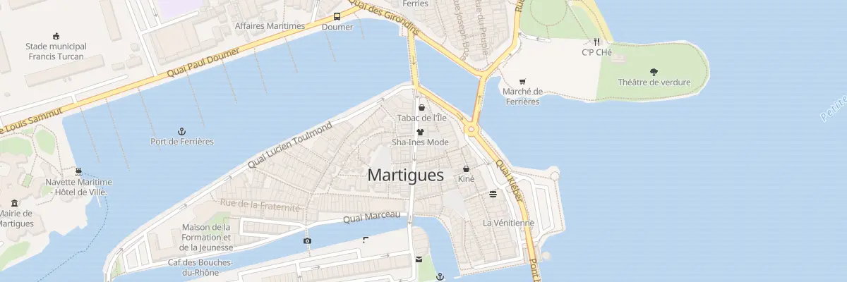 Plan du 30 Rue de la République à Martigues