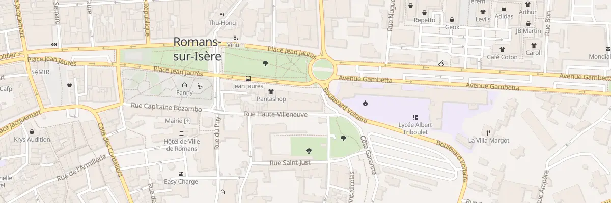 Plan du 5 Pl Jean Jaures à Sainte-Jalle