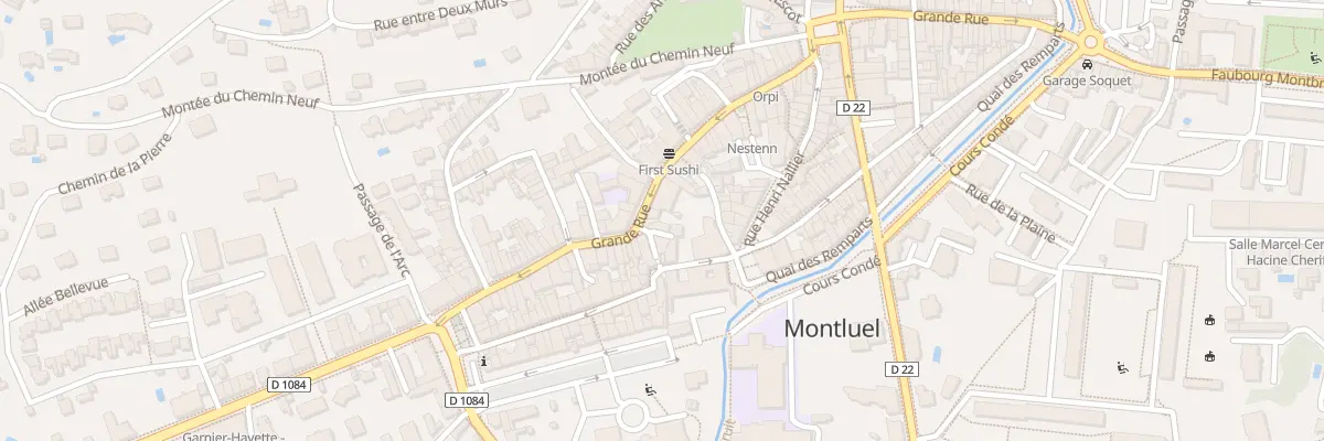 Plan du 303 Gr Grande Rue à Montluel