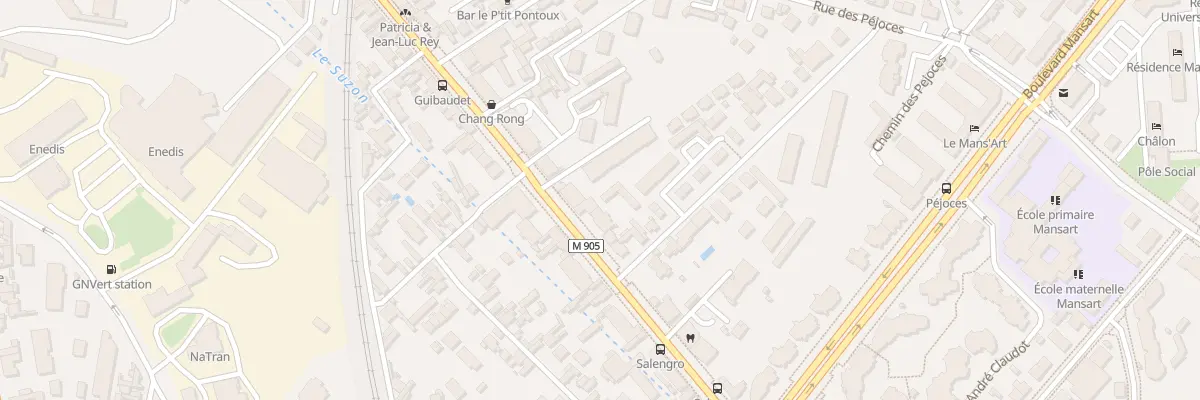 Plan du 151 Rue d’Auxonne à Dijon