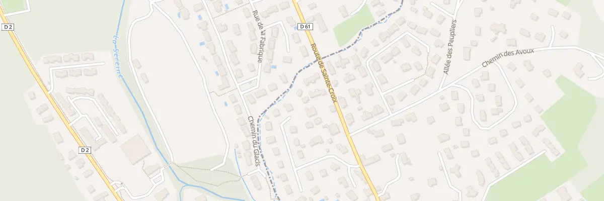 Plan du 733E Rte de Ste Croix à Dagneux