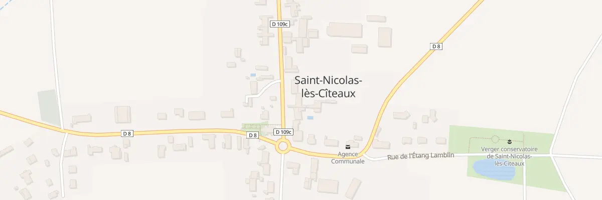 Plan du 6 Rue de la Fontaine à Saint-Nicolas-lès-Cîteaux