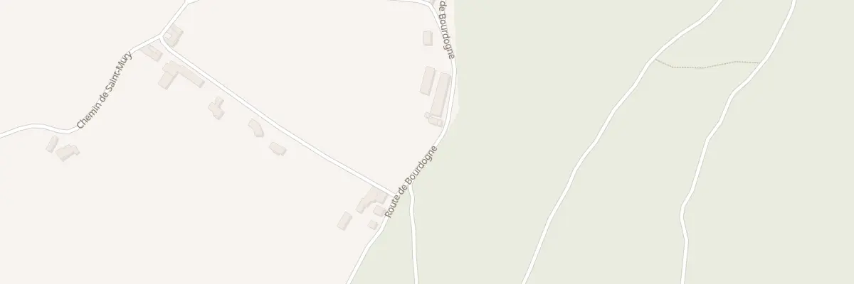 Plan du 1395 Rte de Bourdogne à Crépol