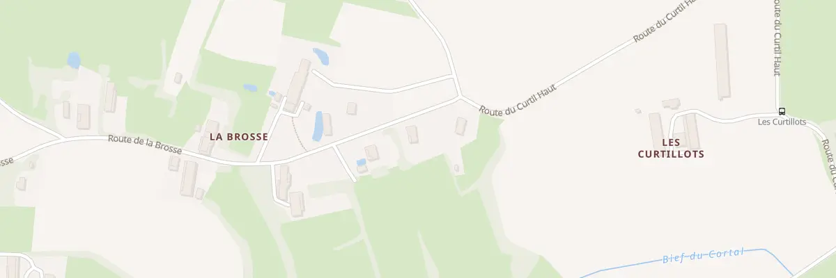 Plan du 580 Rte Brosse à Romenay
