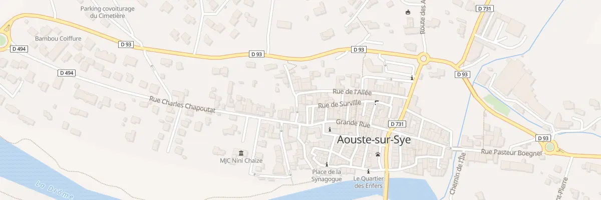 Plan du 10 Rue de la Croix à Aouste-sur-Sye