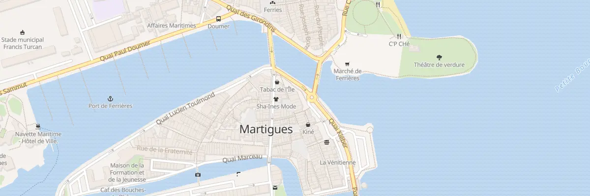 Plan du 5 Quai Kleber à Martigues