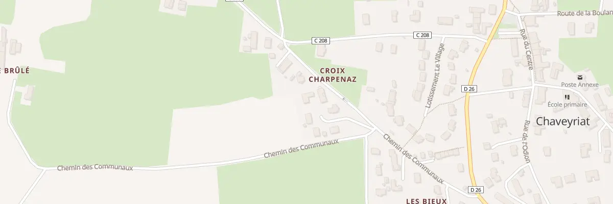 Plan du 4 Lot le Clos des Charmilles à Chaveyriat