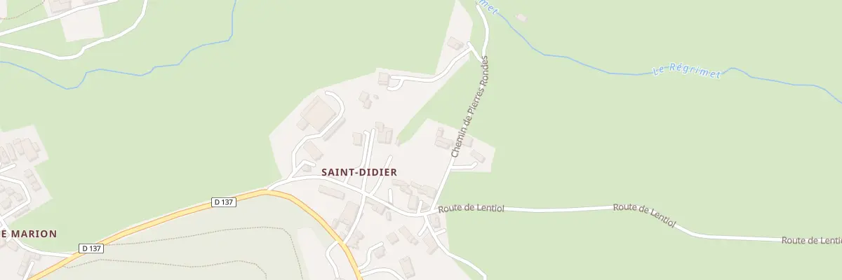 Plan du 75 Che de Pierres Rondes à Lens-Lestang
