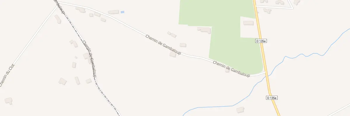 Plan du 5094 Gambaloup à Pisieu