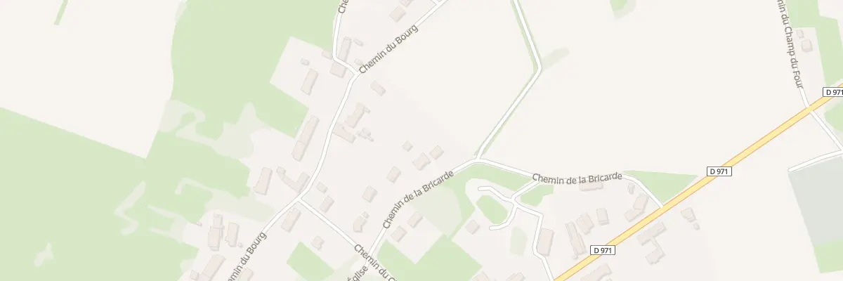 Plan du 256 Chem de la Bricarde à Jouvençon
