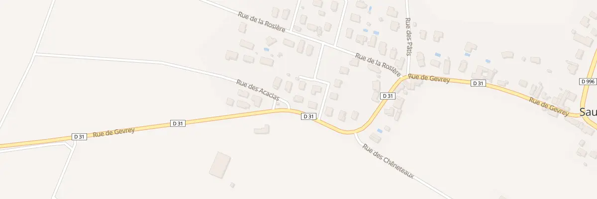 Plan du 46 Rue de Gevrey à Saulon-la-Rue