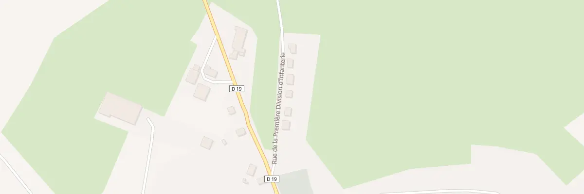 Plan du 6 Rue de la 1e Div Infanterie à Beaumont-en-Argonne