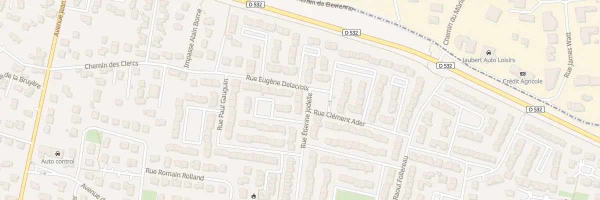 Plan du 37 Rue Etienne Jodelle à Romans-sur-Isère