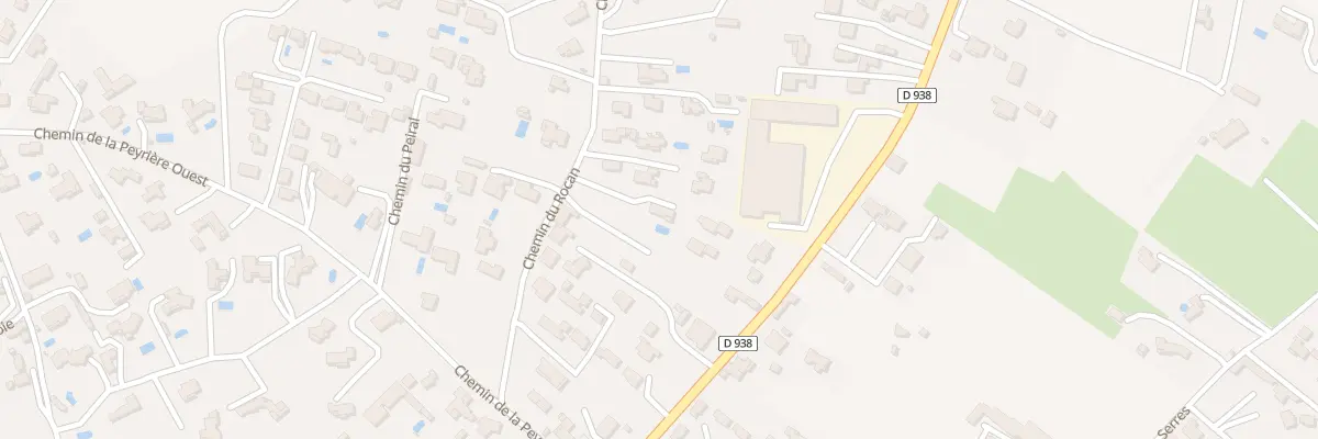 Plan du 180 Che du Rocan à Carpentras