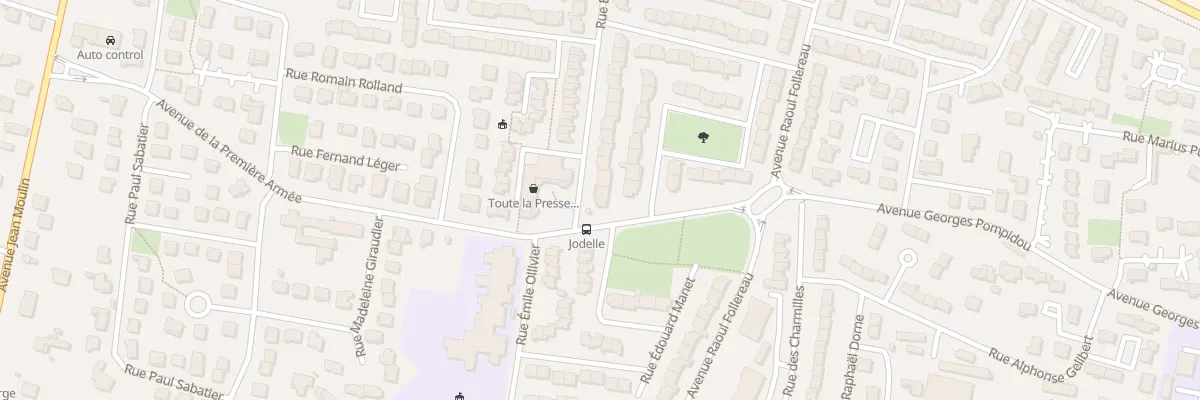 Plan du 2 Rue Etienne Jodelle à Romans-sur-Isère