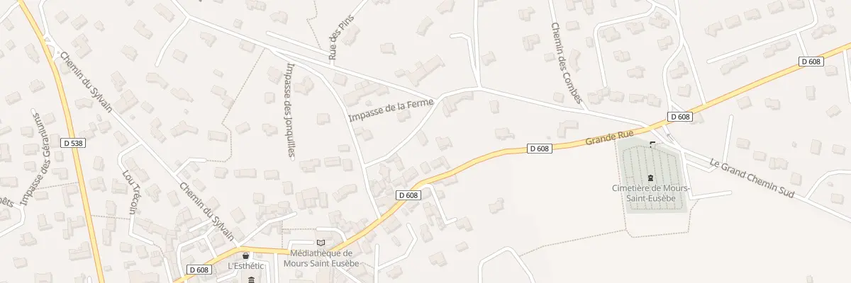 Plan du 16 Che des Marronniers à Mours-Saint-Eusèbe