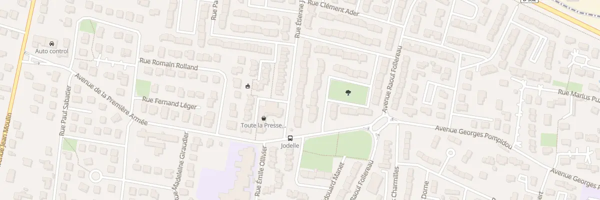 Plan du 8 Rue Etienne Jodelle à Romans-sur-Isère